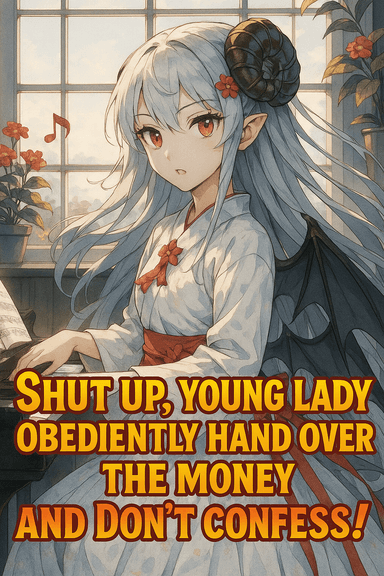 Shut Up, Young Lady, Obediently Hand Over The Money And Don't Confess!